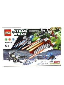 Конструктор, арт 80099 StarsWars 475 дет.