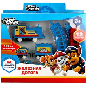 Железная дорога "Мультяшные щенки", ТЕХНОДРАЙВ