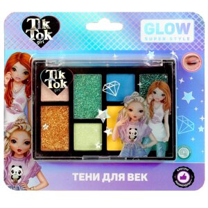 Косметика ДЛЯ ДЕВОЧЕК тени для век,9 г. TIK TOK GIRL