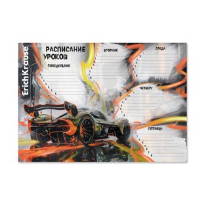Расписание уроков ErichKrause Adrenaline Speed, А4