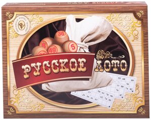 Лото "Русское лото", в коробке