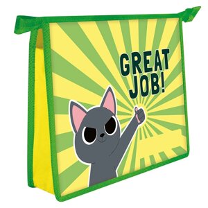 Папка для тетрадей А5 на молнии Great job