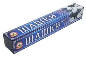 Игра настольная РУССКИЙ СТИЛЬ "Шашки русские"