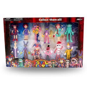 Набор фигурок игрушек Цирк, 12 персонажей