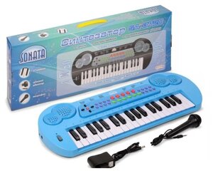 Синтезатор "SONATA" с микрофоном, 37 клавишей