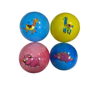 Мяч пластизоль 23 см 4 цвета микс в Орловской области от компании Интернет-магазин игрушек "Весёлый кот"