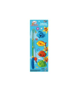 Игра рыбалка "Три Кота" магниты, блист. 53*18*3,5см. ИГРАЕМ ВМЕСТЕ