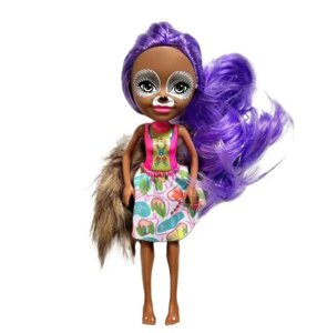 Кукла 1toy Лесные Феи 16см с фиолетовыми волосами
