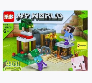 Конструктор "MY WORLD. 4 в 1" арт. 6019, в ассорт