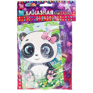 Алмазная мозаика 10*15 панда МУЛЬТИ АРТ