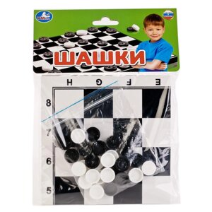 Настольная игра "Шашки". Арт. 12120