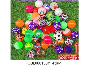 Мяч прыгун 45 мм в Орловской области от компании Интернет-магазин игрушек "Весёлый кот"