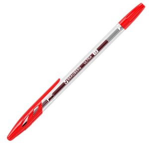 Ручка шариковая Brauberg "ULTRA", красная, узел 1 мм