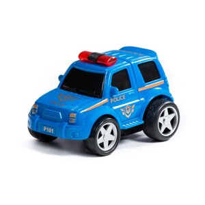 "Крутой Вираж", автомобиль-полиция инерционный (в пакете) 79824
