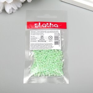 Бисер "Zlatka" светло-салатовый 10 гр