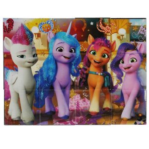 Набор из 12-и кубиков пленка "My little pony" в Орловской области от компании Интернет-магазин игрушек "Весёлый кот"