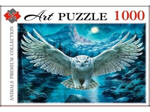 Пазл Artpuzzle 1000 деталей: Полет ночной совы (Ф1000-0568) Пазл Artpuzzle 1000 деталей: Полет ночной совы
