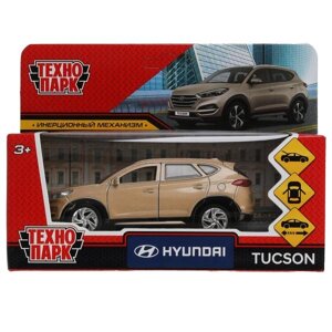 Машина металл HYUNDAI TUCSON длина 12 см, двери, багаж., инер, бежевый, кор. Технопарк в Орловской области от компании Интернет-магазин игрушек "Весёлый кот"