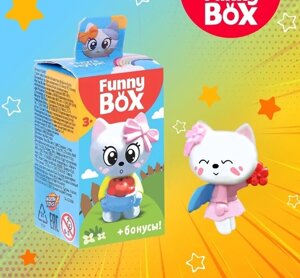 Набор для детей Funny Box «Котик» Набор: радуга, инструкция, наклейки, МИКС