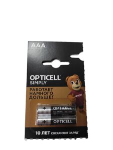 Батарейки OPTICELL AAA LR03