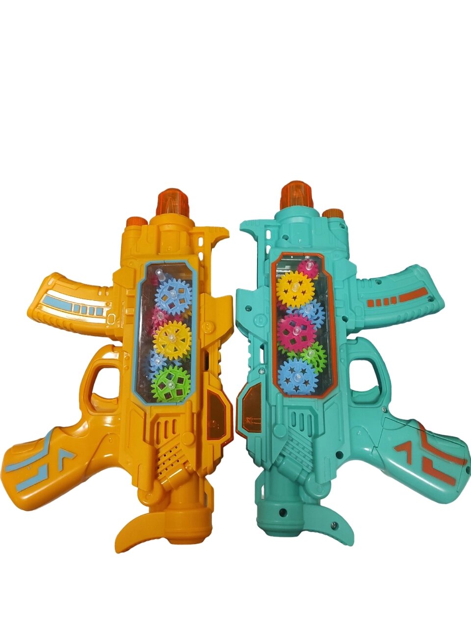 Пистолет детский с шестеренками от компании Интернет-магазин игрушек "Весёлый кот" - фото 1