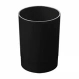 Подставка-стакан СТАММ "Лидер", пластиковая, круглая, черная от компании Интернет-магазин игрушек "Весёлый кот" - фото 1