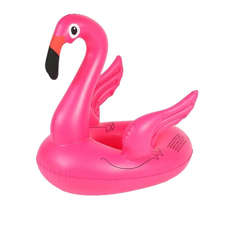 Птичка надувная  фламинго FD-260 с отверстием для ножек от компании Интернет-магазин игрушек "Весёлый кот" - фото 1