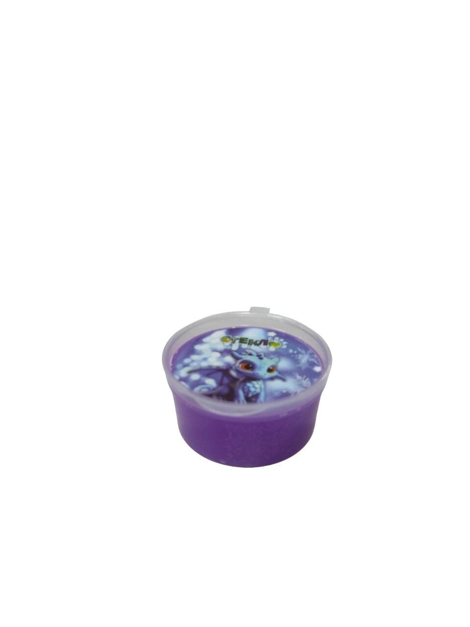 Слайм стекло Фиолетовый 50гр от компании Интернет-магазин игрушек "Весёлый кот" - фото 1
