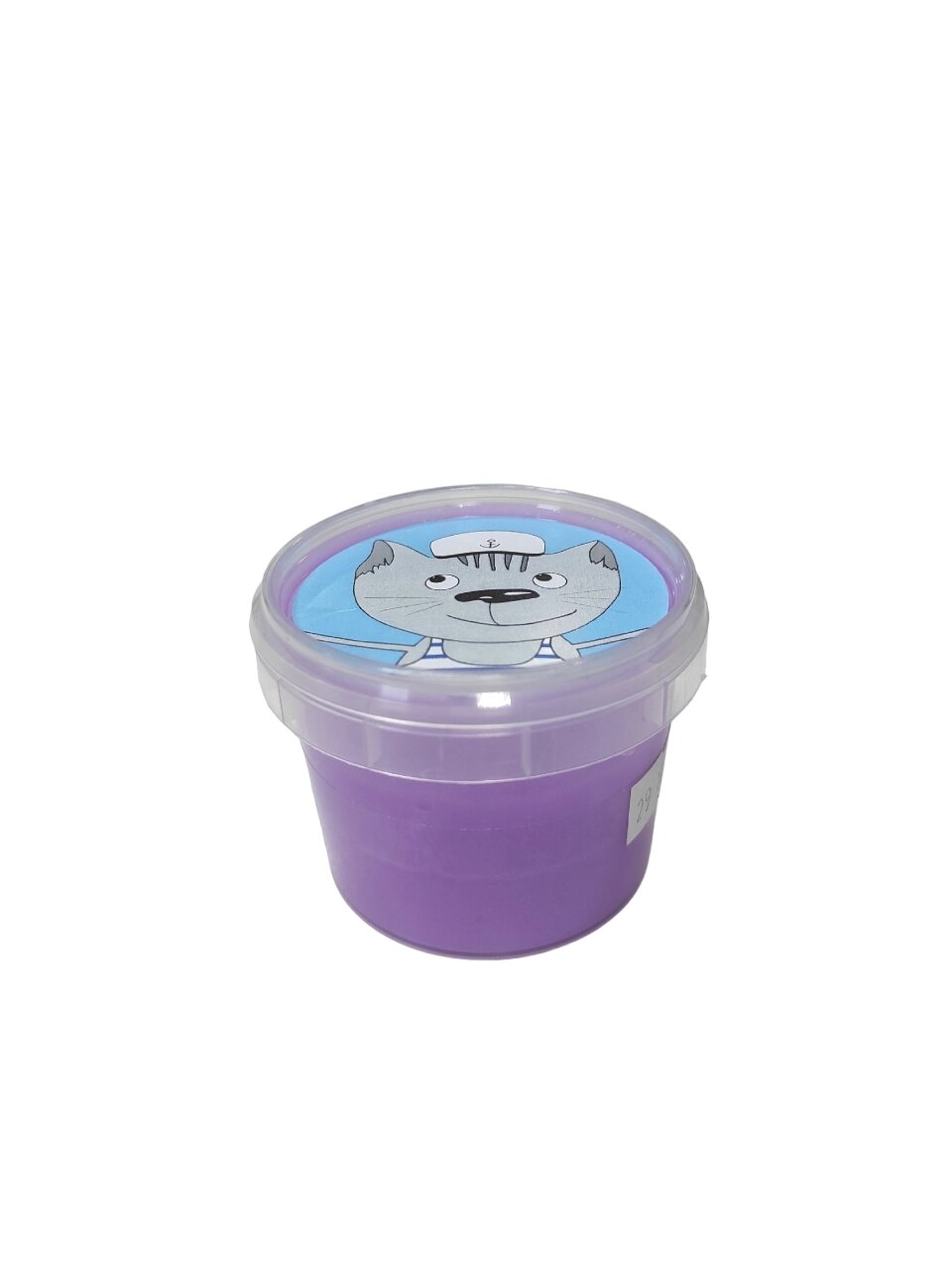 Слайм стекло Фиолетовый от компании Интернет-магазин игрушек "Весёлый кот" - фото 1