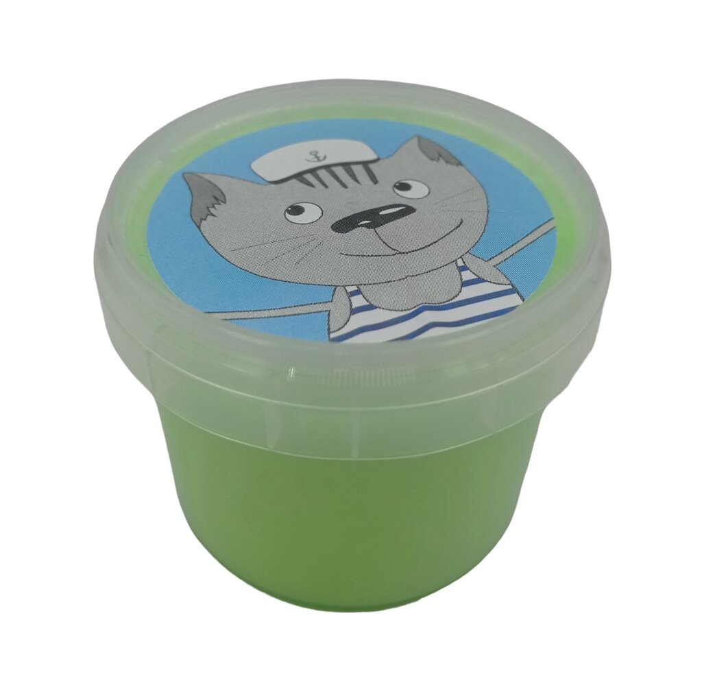 Слайм "Стекло", серия Butter, зеленый цвет, 75 грамм Арт. 00-00001213 от компании Интернет-магазин игрушек "Весёлый кот" - фото 1