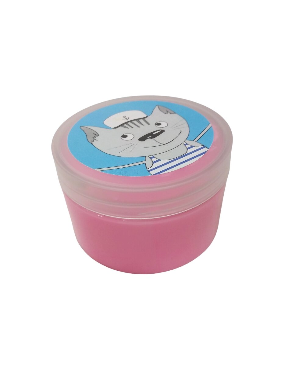 СТМ Слайм "Стекло", серия Butter, розовый цвет, 180 грамм от компании Интернет-магазин игрушек "Весёлый кот" - фото 1