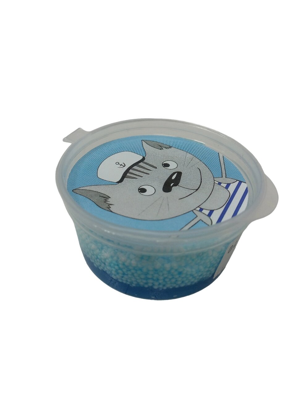 СТМ Трафаретный пластилин "Залипайка" 20 гр Голубой от компании Интернет-магазин игрушек "Весёлый кот" - фото 1