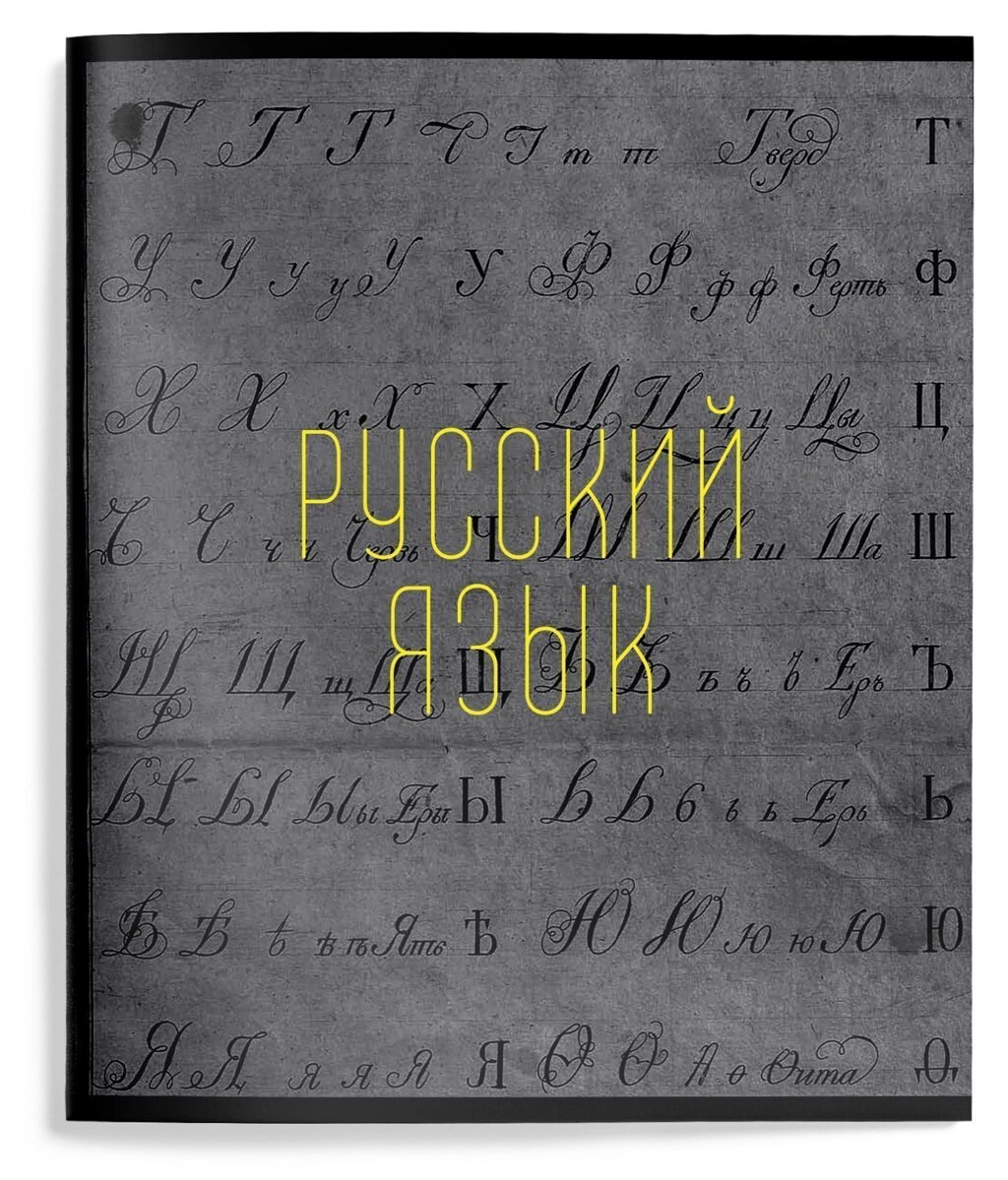 Тетрадь 48 л. А5 лин. скреп. Schoolformat ЭСТЕТИКА ПРЕДМЕТОВ Рус. язык мел. карт. запечатка форзаца, твин-лак от компании Интернет-магазин игрушек "Весёлый кот" - фото 1