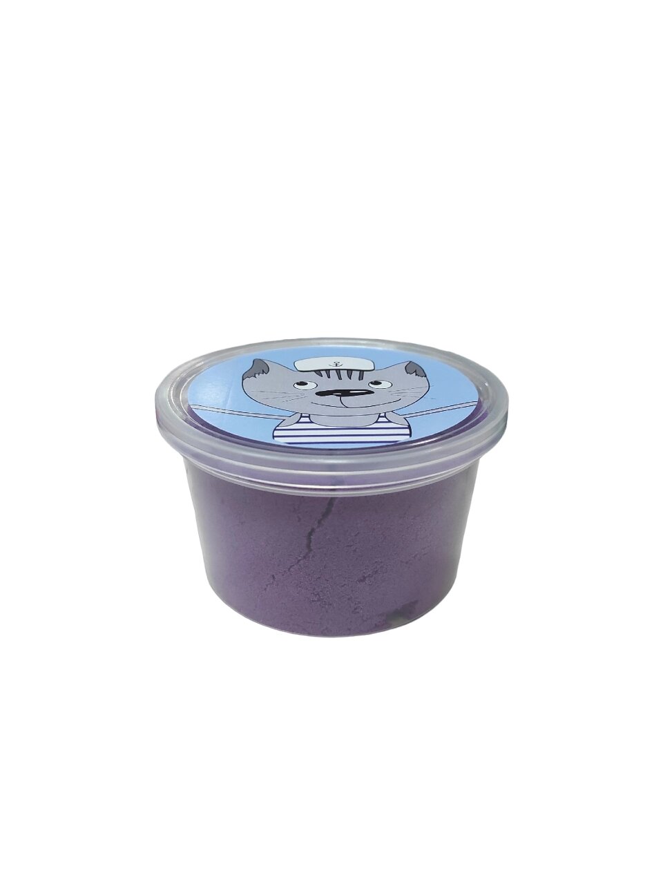 Трогательный песок Лепа фиолетовый 300гр от компании Интернет-магазин игрушек "Весёлый кот" - фото 1