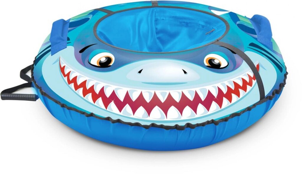 Тюбинг с круговым дизайном ТБ3К-85/А2 с акулой   Для детей, старше 3х лет. от компании Интернет-магазин игрушек "Весёлый кот" - фото 1