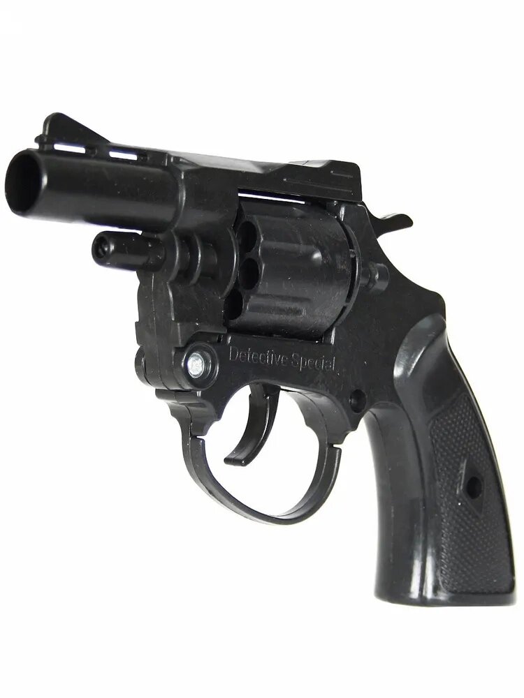 Восьмизарядный револьвер на пистонах 8248-С от компании Интернет-магазин игрушек "Весёлый кот" - фото 1