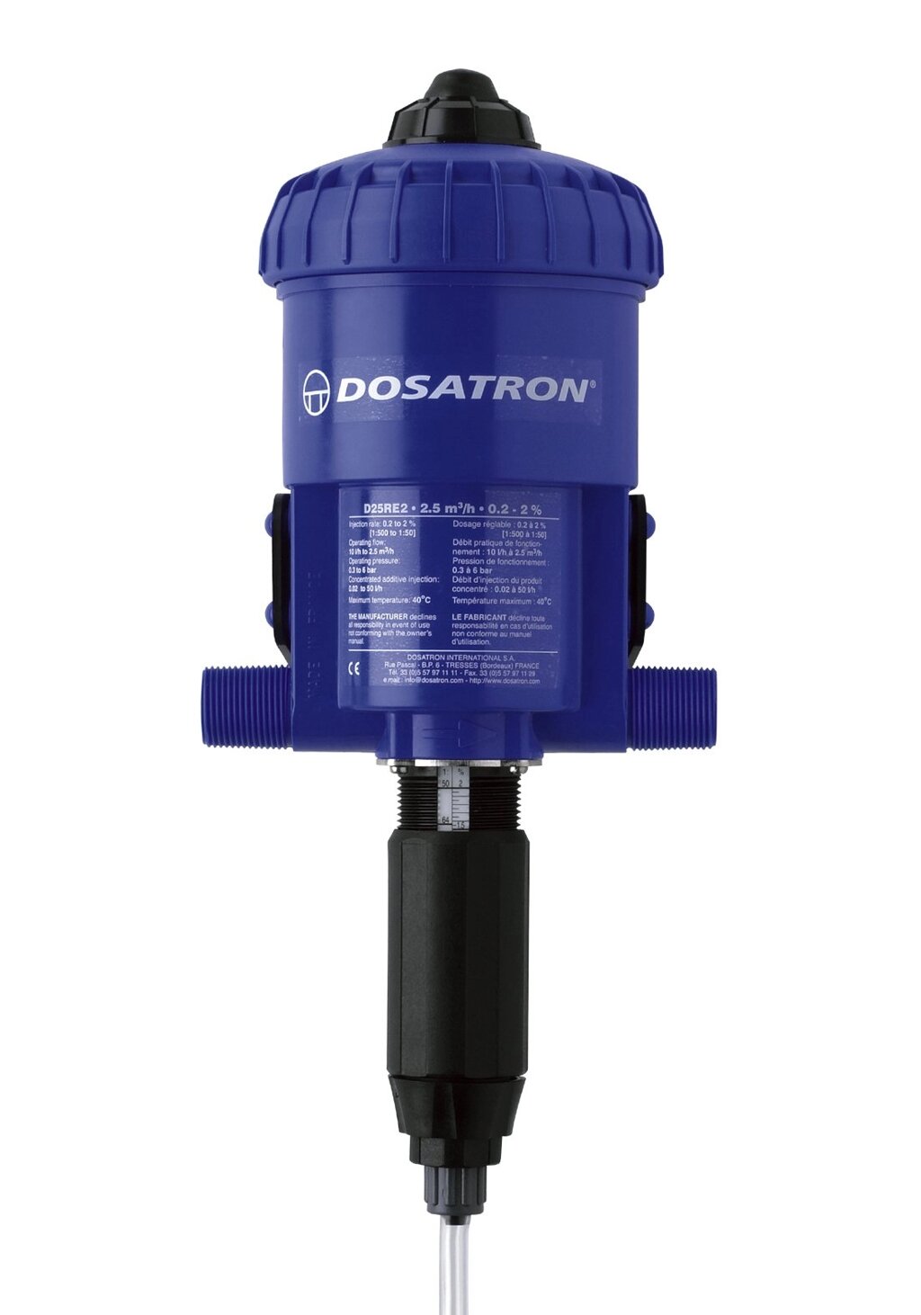 DOZATRON Дозатрон D25RE5 AF 1-5% 10-2500 л/ч от компании Оборудование для Бизнеса  ООО «Станлайн» - фото 1