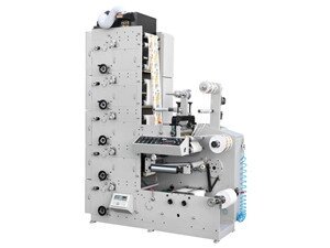 Флексографическая печатная машина для этикеток (логотипов) ZBS-320 от компании Оборудование для Бизнеса  ООО «Станлайн» - фото 1