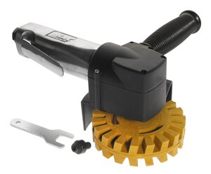 Техносоюз Машинка пневматическая шлифовальная угловая 3600об/мин., 90PSI, штуцер 1/4", 200х110мм JTC-5642