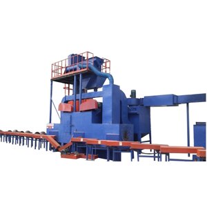 Дробеметная установка для очистки внешней стороны трубы QGW60-180