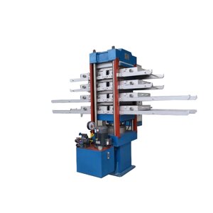 Пресс для вулканизации плитки из резиновый крошки XLB-D550*550*4