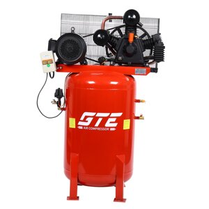 Техносоюз GTE-MR4B300700A Компрессор поршневой ременной 380В 700л/мин. ресивер-300л вертикальный