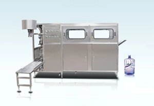 Автоматическая линия для ополаскивания, розлива и укупорки QGF-100