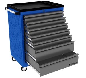 Техносоюз PROFFI 950.7 Тележка инструментальная RAL 5005 (7 выдвижных ящиков)