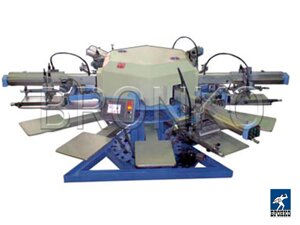 WJ-PW. Полуавтоматические карусельные станки для печати по готовым текстильнымизделиям