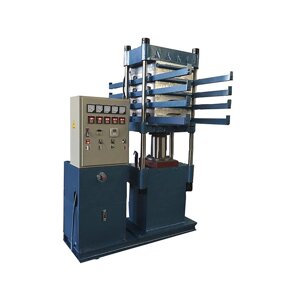 Пресс для вулканизации плитки из резиновой 80T550*550*4