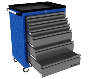 Техносоюз PROFFI 950.6 Тележка инструментальная RAL 5005 (6 выдвижных ящиков)