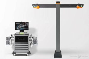 Техносоюз P 7202 TAB Стенд сход-развал 3D Техно Вектор