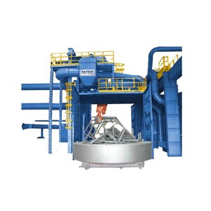 Дробеметная установка с вращающимся столом Q765C