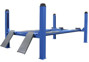 Техносоюз Подъемник 4х стоечный, г/п 4т, с траверсой, TS-5,5L